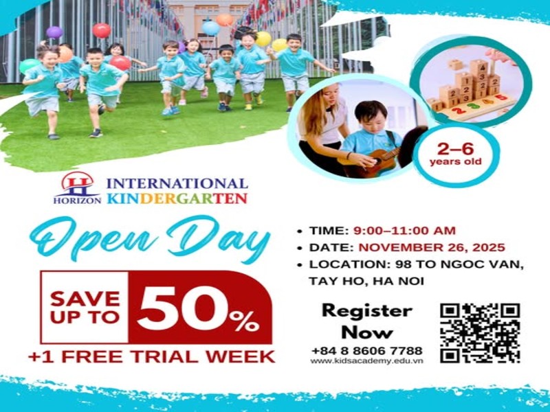 HORIZON OPEN DAY 2026-2027 – SAVE up to 50%