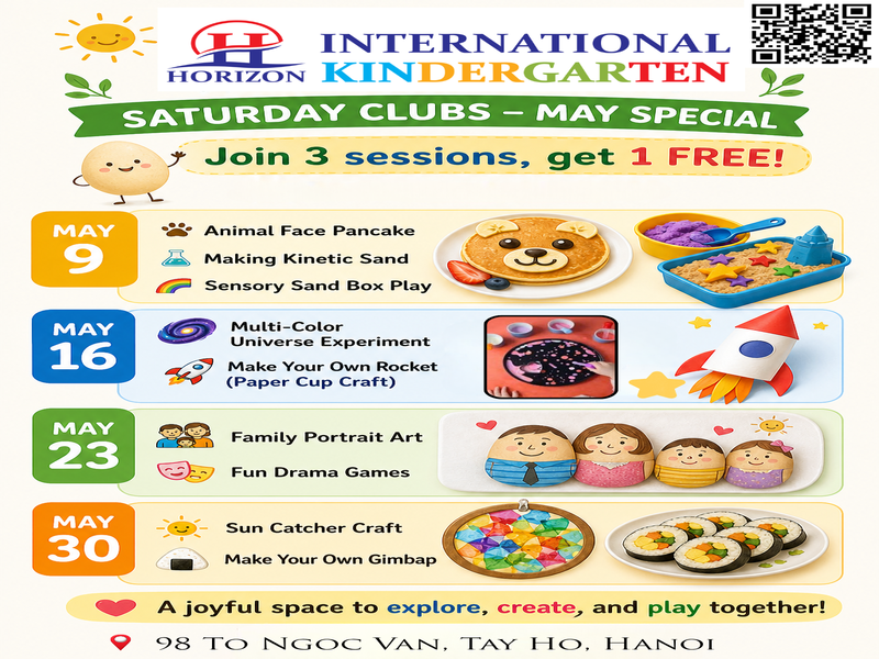 Saturday Club in May
